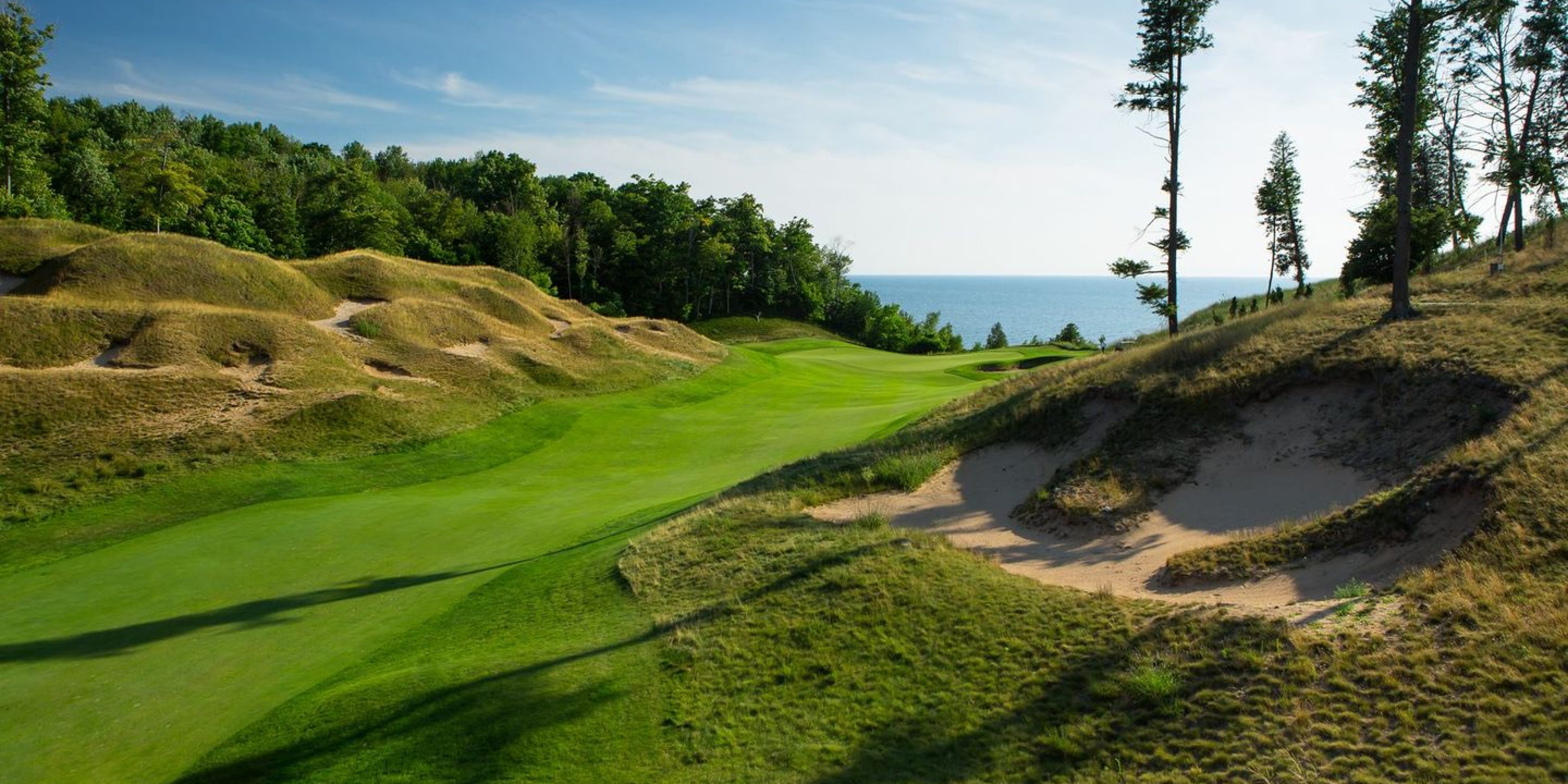 save strokes, Top Michigan Public Golf Courses, Arcadia Bluffs