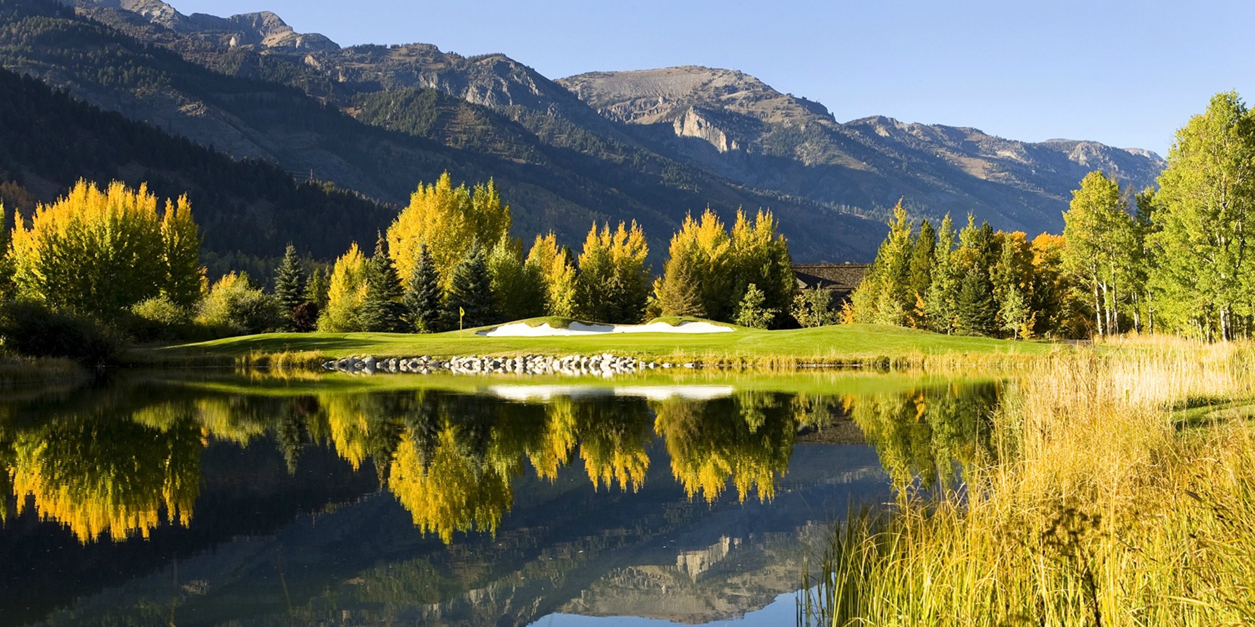 save strokes, Top Wyoming Public Golf Courses, Teton Pines Resort