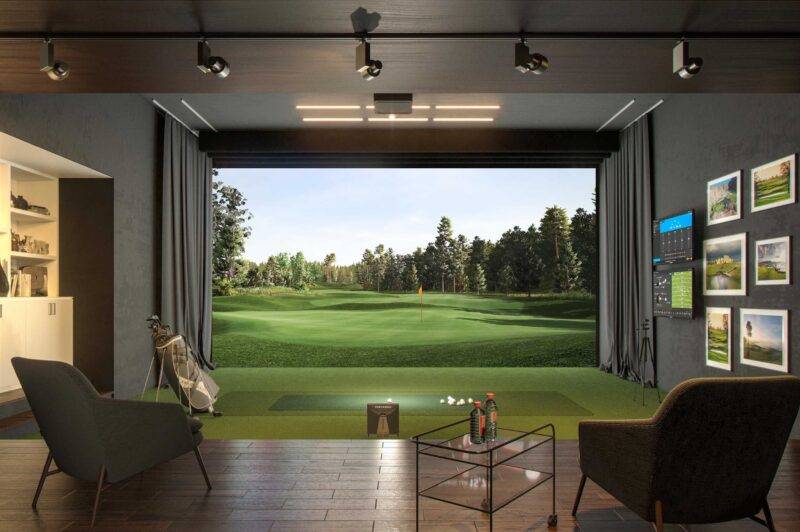 save strokes,GOLF, SIMULATOR,ROOMS,